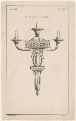 Candelabrum with medallion