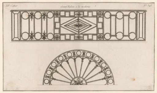 Gates with floral motifs