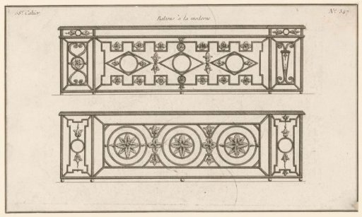 Gates with floral motifs