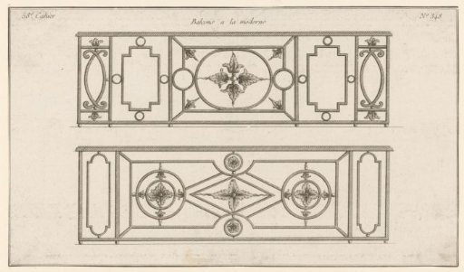 Gates with floral motifs