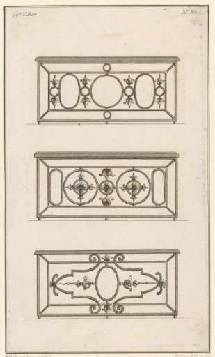 Gates with floral motifs