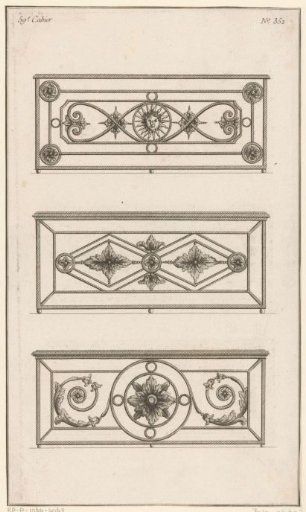 Gates with floral motifs and sun