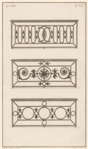 Gates with floral motifs