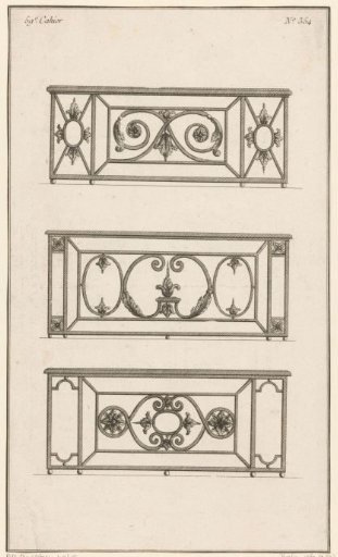 Gates with floral motifs
