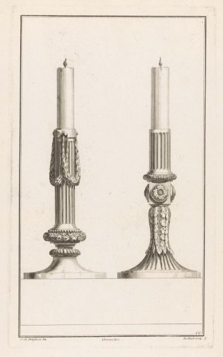 Two candlesticks
