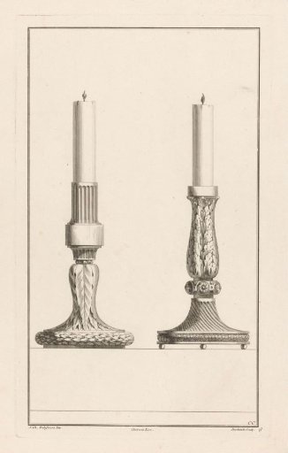 Two candlesticks