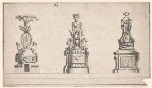 Three monuments