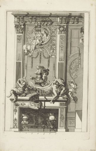 Parts of chimney pieces