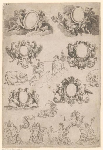 Medallions and cartouches
