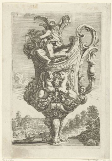 Ewer with two winged horses