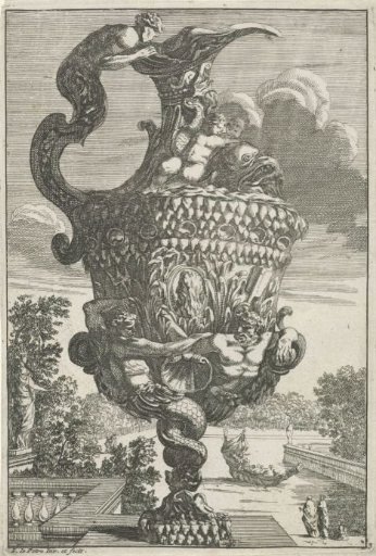 Ewer with two figures of Neptune