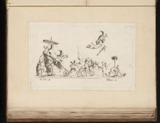 Procession with Venus in a triumphal chariot