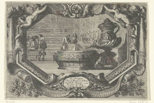 Title page: Mobile fountains and basins in cartouches