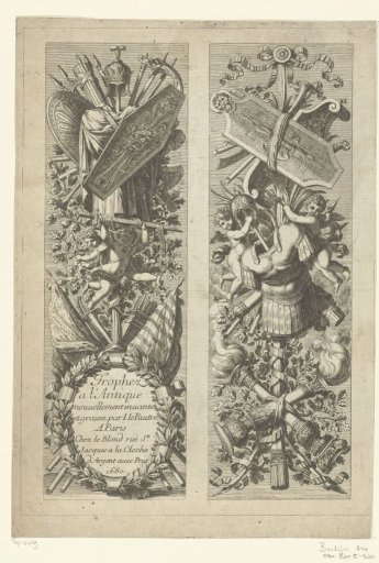 Title Page: Trophez à l'Antique