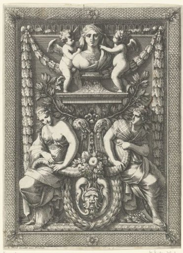 Panel in a frame