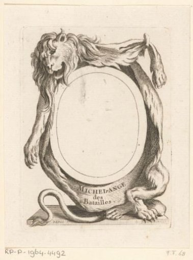 Frame for Michel-Ange des Batailles