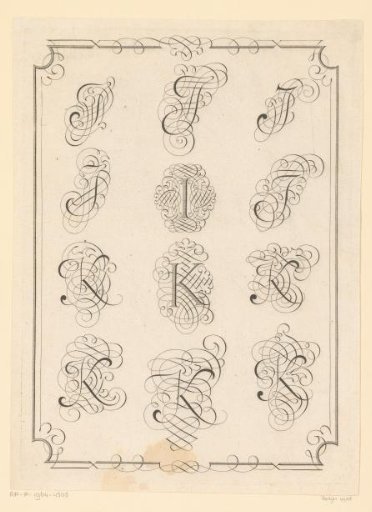 Letters I and K