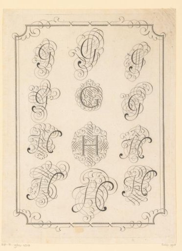 Letters G and H