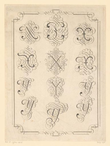 Letters X and Y