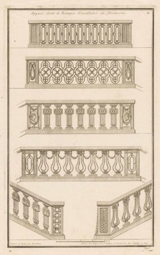 Stair railings