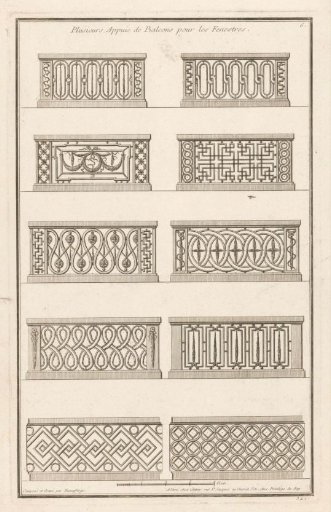 Balcony railings for windows