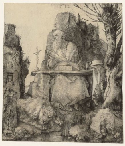 Saint Jerome in the desert