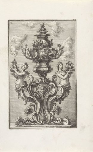 Incense Burner with Two Women Ending in Ornament