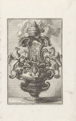 Incense Burner with Two Griffins and a Coat of Arms