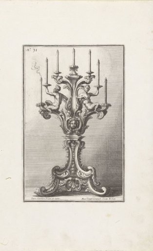 Candelabrum with Two Satyrs