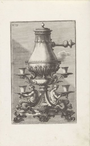 Teapot with Two Sea Nymphs