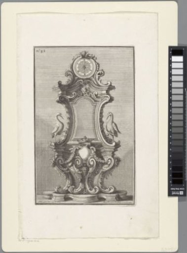 Clock with Two Storks