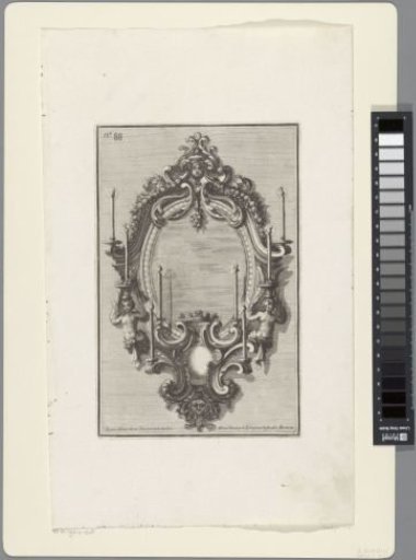 Wall Sconce with Two Winged Figures