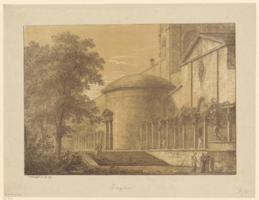 View of a monastery