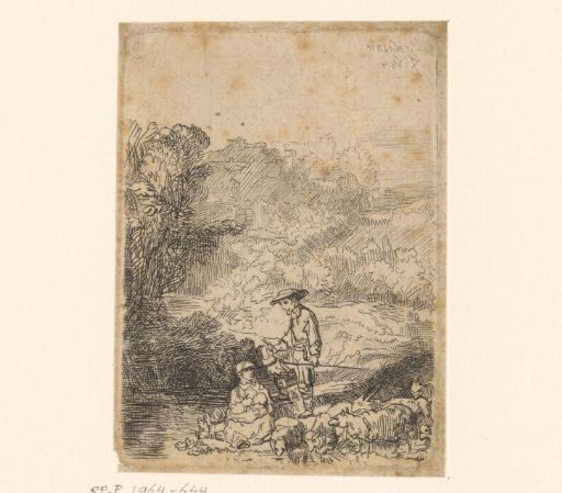Shepherd and his family