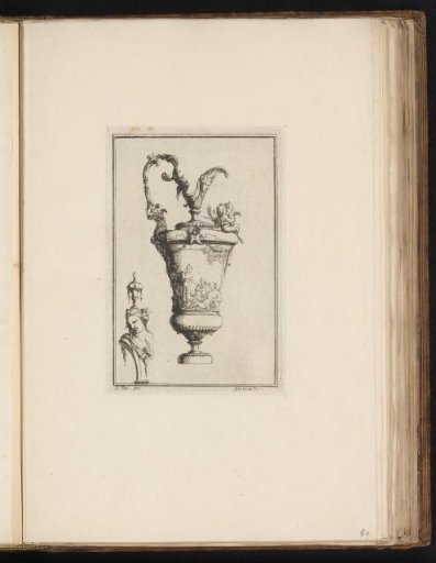 Vase with nymphs and putti