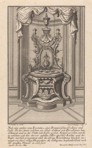 Sideboard with mirror
