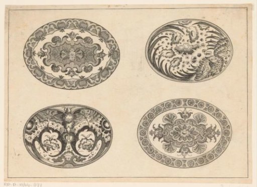 Lids with butterfly and bird
