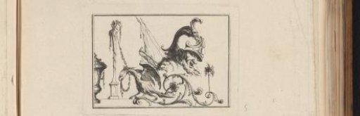 Arabesque with an eagle and herme