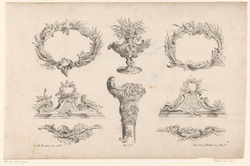 Rocailles and a Vase