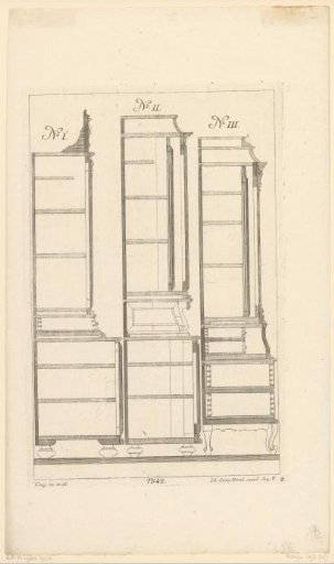 Side Views of Three Cabinets