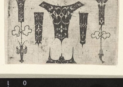 Sheet with Six Ornaments