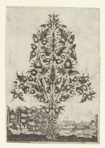 Bouquet in a landscape