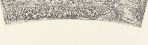 Frieze with a cavalry charge