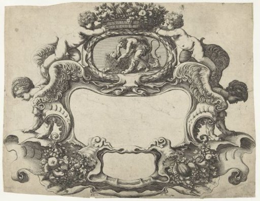 Cartouche with three compartments
