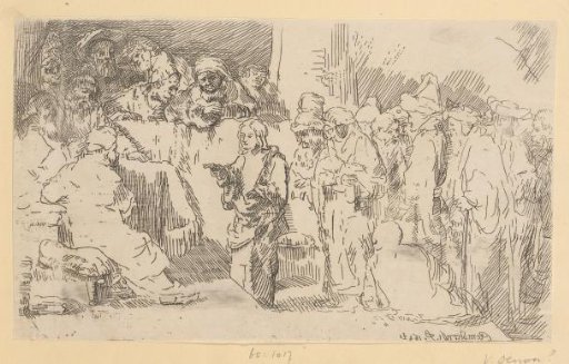 Christ disputing with the doctors: a sketch