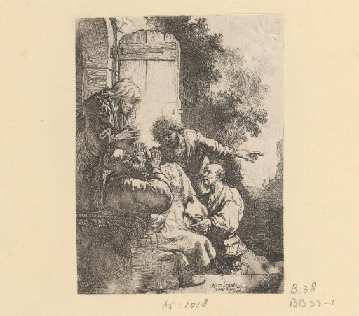 Joseph's coat brought to Jacob