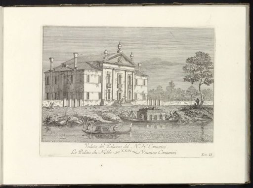 Palace of the Noble Mr. Contarini on the Brenta