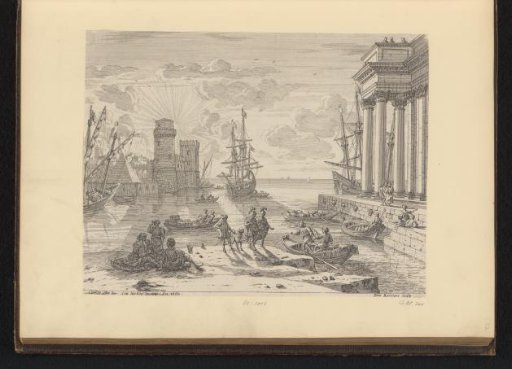 View of a harbour