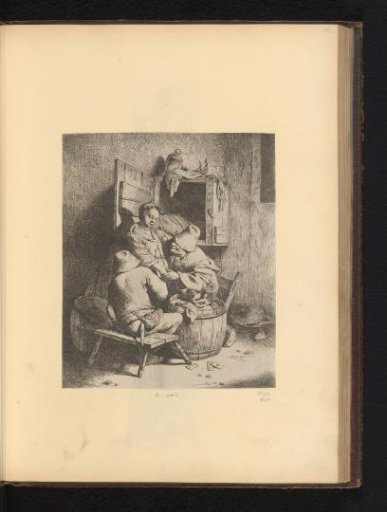 Two Peasants and a Woman in an Inn