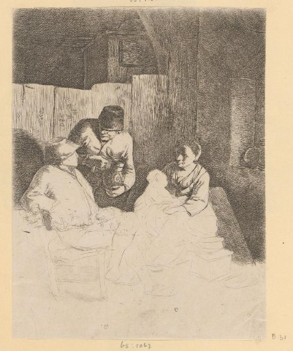 Inn with Mother and Child
